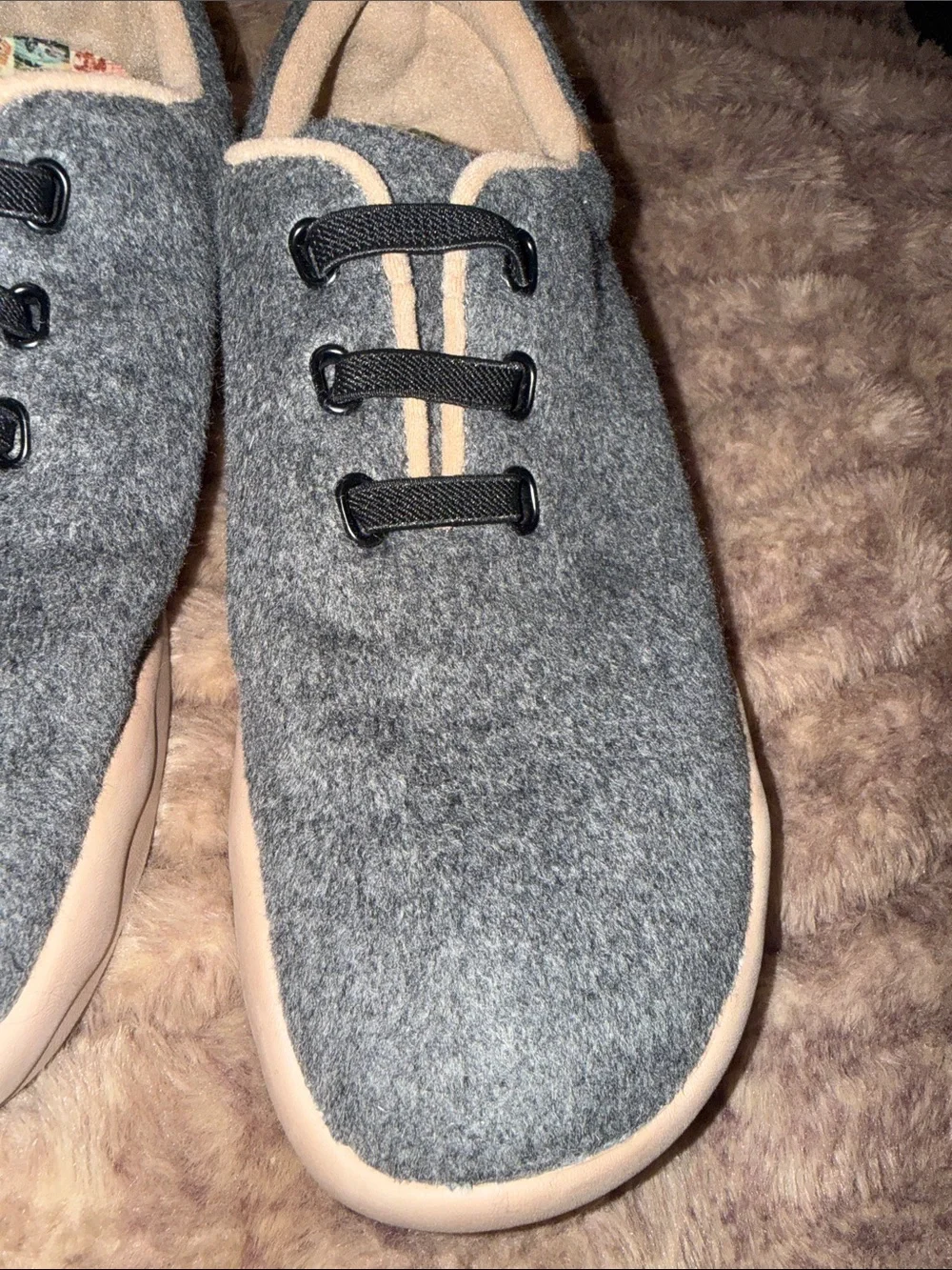UIN Women's Walking Shoes Casual Loafers Comfort Sneaker (Grey), sz 8
